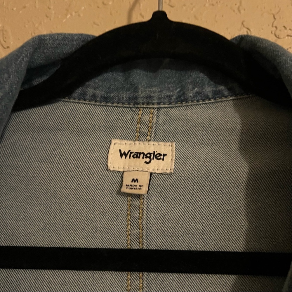 Wrangler Tie Dye Denim Coveralls Size Medium - Picture 8 of 8